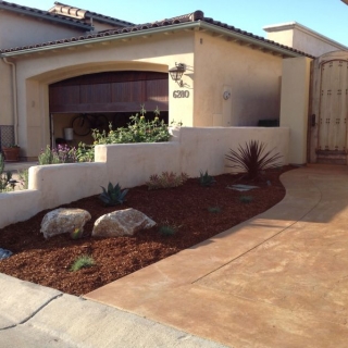 Planter bed playa vista 1